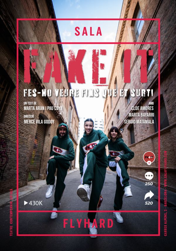 cartell oficial de FAKE IT