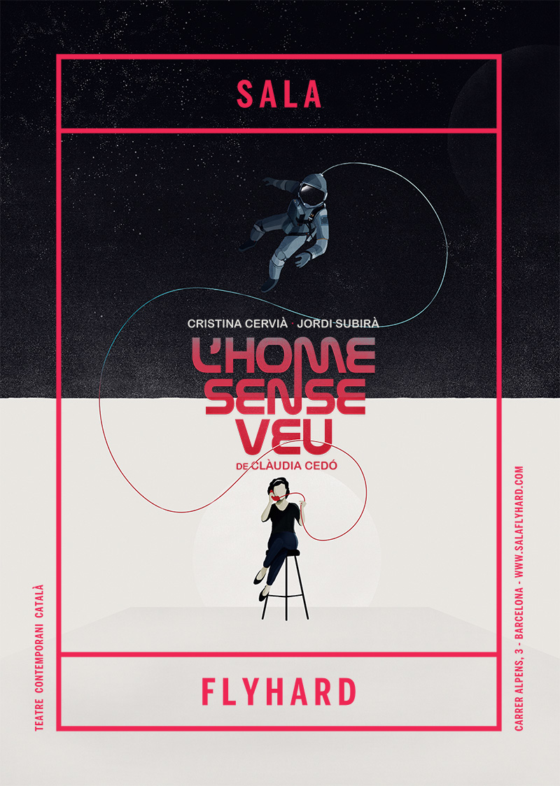 cartell l'home sense veu | © Roser Blanch